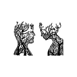 Wallity Tree Man And Woman - 325 Negro